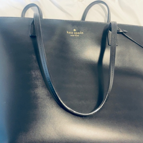 Kate Spade Black Large Tote - Picture 1 of 4